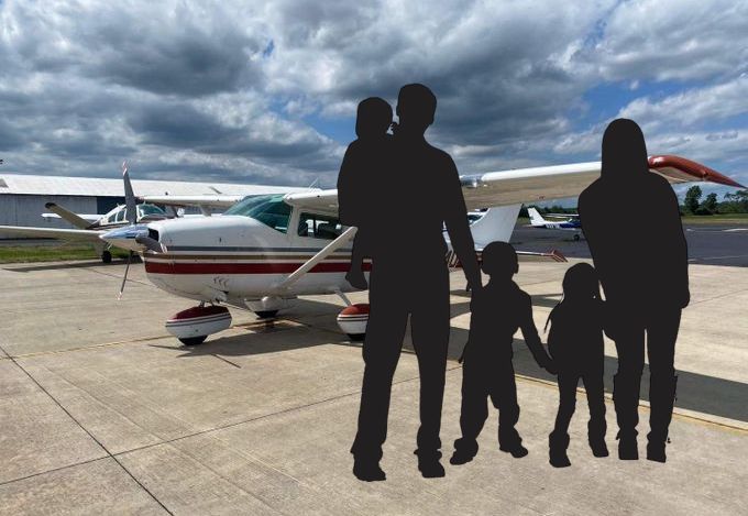 Find the best plane for a family of 5